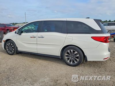 Drugie zdjęcie samochodu z przodu: 2024 HONDA ODYSSEY EXL VIN:5FNRL6H6XRB007868 - miniatura