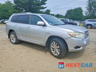 Czwarte zdjęcie samochodu z boku: 2009 TOYOTA HIGHLANDER HYBRID VIN:JTEEW41A492026567 - miniatura
