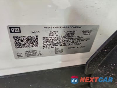 Zdjęcie 14 z 14 samochodu: 2025 CHEVROLET TRAILBLAZER LT VIN:KL79MRSL6SB210937 - miniatura