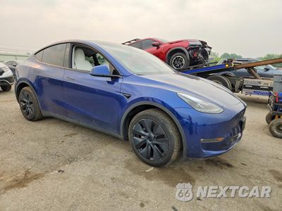 Czwarte zdjęcie samochodu z boku: 2024 TESLA MODEL Y VIN:7SAYGDEE5RF151671 - miniatura