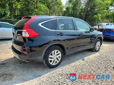 Trzecie zdjęcie samochodu z tyłu: 2016 HONDA CR-V EX VIN:5J6RM4H53GL138573 - miniatura