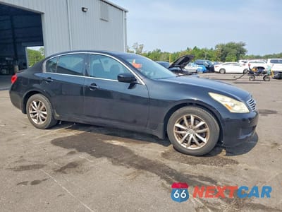 Czwarte zdjęcie samochodu z boku: 2009 INFINITI G37 SEDAN X VIN:JNKCV61F49M053843 - miniatura
