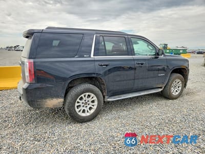 Trzecie zdjęcie samochodu z tyłu: 2018 GMC YUKON SLT VIN:1GKS2BKC3JR277796 - miniatura