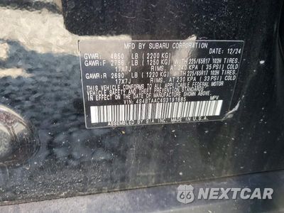 Zdjęcie 13 z 13 samochodu: 2025 SUBARU OUTBACK VIN:4S4BTAAC4S3191885 - miniatura