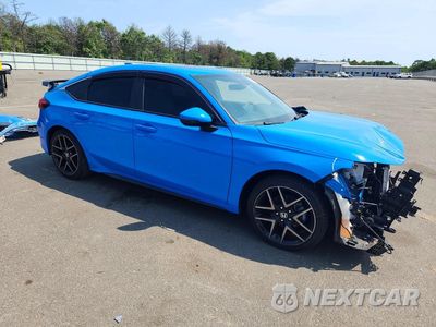Czwarte zdjęcie samochodu z boku: 2022 HONDA CIVIC SPORT TOURING VIN:19XFL1H84NE021563 - miniatura