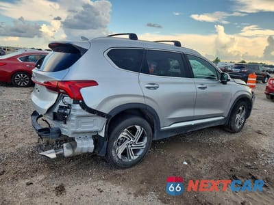 Trzecie zdjęcie samochodu z tyłu: 2022 HYUNDAI SANTA FE SEL VIN:5NMS34AJ2NH472951 - miniatura
