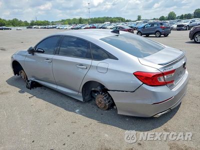Drugie zdjęcie samochodu z przodu: 2021 HONDA ACCORD SPORT VIN:1HGCV1F38MA071230 - miniatura