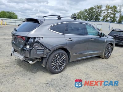 Trzecie zdjęcie samochodu z tyłu: 2026 ACURA MDX ADVANCE VIN:5J8YE1H87TL022439 - miniatura