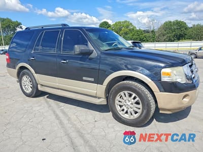 Czwarte zdjęcie samochodu z boku: 2008 FORD EXPEDITION EDDIE BAUER VIN:1FMFU17558LA38075 - miniatura