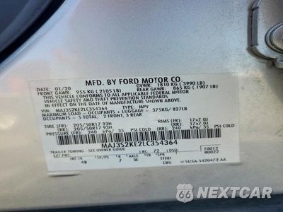 Zdjęcie 12 z 12 samochodu: 2020 FORD ECOSPORT TITANIUM VIN:MAJ3S2KE2LC354364 - miniatura