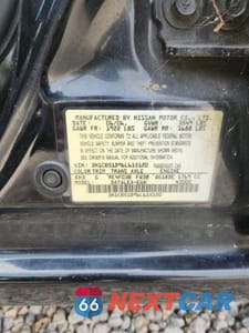 Zdjęcie 12 z 12 samochodu: 2006 NISSAN SENTRA 1.8 VIN:3N1CB51D96L615120 - miniatura