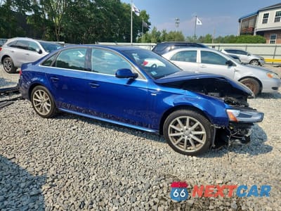 Czwarte zdjęcie samochodu z boku: 2016 AUDI A4 PREMIUM S-LINE VIN:WAUBFAFL4GN006375 - miniatura