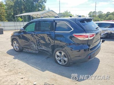 Drugie zdjęcie samochodu z przodu: 2015 TOYOTA HIGHLANDER LIMITED VIN:5TDDKRFH4FS139499 - miniatura