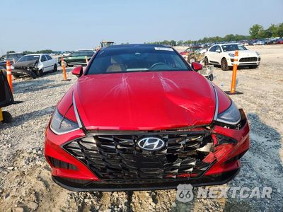 Piąte zdjęcie samochodu w środku: 2021 HYUNDAI SONATA LIMITED VIN:KMHL34J26MA154686 - miniatura