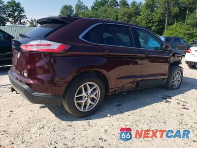 Trzecie zdjęcie samochodu z tyłu: 2021 FORD EDGE SEL VIN:2FMPK4J93MBA35581 - miniatura