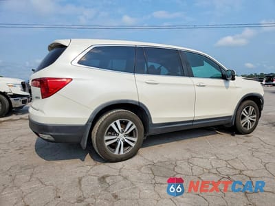 Trzecie zdjęcie samochodu z tyłu: 2018 HONDA PILOT EXL VIN:5FNYF6H52JB011735 - miniatura