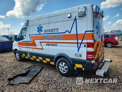 Drugie zdjęcie samochodu z przodu: 2017 MERCEDES-BENZ SPRINTER 2500 AMBULANCE VIN:WDAPE7CDXHP384382 - miniatura