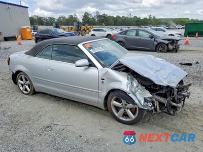 Czwarte zdjęcie samochodu z boku: 2007 AUDI A4 3.2 CABRIOLET QUATTRO VIN:WAUDH48H57K026200 - miniatura