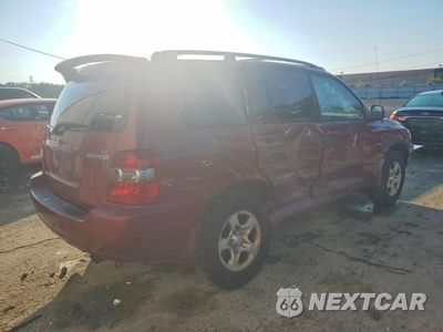 Trzecie zdjęcie samochodu z tyłu: 2006 TOYOTA HIGHLANDER BASE VIN:JTEGD21A960132698 - miniatura