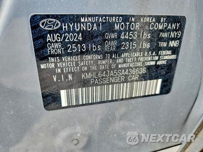 Zdjęcie 12 z 12 samochodu: 2025 HYUNDAI SONATA SEL VIN:KMHL64JA5SA436636 - miniatura