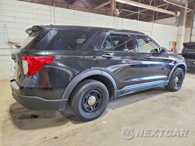 Trzecie zdjęcie samochodu z tyłu: 2020 FORD EXPLORER POLICE INTERCEPTOR VIN:1FM5K8AB0LGA64061 - miniatura