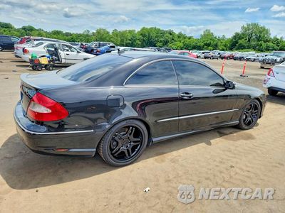 Trzecie zdjęcie samochodu z tyłu: 2009 MERCEDES-BENZ CLK 550 VIN:WDBTJ72H79F266291 - miniatura