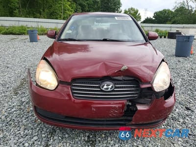 Piąte zdjęcie samochodu w środku: 2010 HYUNDAI ACCENT GLS VIN:KMHCN4AC9AU428931 - miniatura