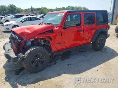 2022 JEEP WRANGLER UNLIMITED SPORT 1C4HJXDN7NW243730 - główne zdjęcie licytacji z USA - miniatura