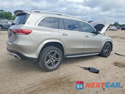 Trzecie zdjęcie samochodu z tyłu: 2023 MERCEDES-BENZ GLS 450 4MATIC VIN:4JGFF5KE6PB014512 - miniatura