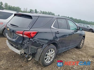 Trzecie zdjęcie samochodu z tyłu: 2022 CHEVROLET EQUINOX LT VIN:3GNAXJEV7NL137545 - miniatura