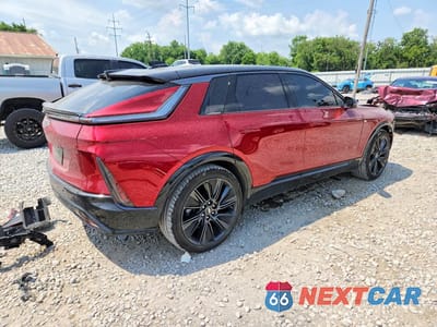 Trzecie zdjęcie samochodu z tyłu: 2024 CADILLAC LYRIQ SPORT VIN:1GYKPWRL8RZ138652 - miniatura