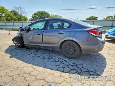 Drugie zdjęcie samochodu z przodu: 2013 HONDA CIVIC LX VIN:19XFB2F57DE000304 - miniatura