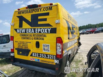 Trzecie zdjęcie samochodu z tyłu: 2021 RAM PROMASTER 2500 DELIVERY VAN VIN:3C6ERVDG9ME509069 - miniatura