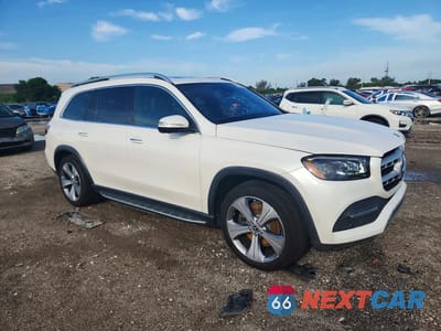 Czwarte zdjęcie samochodu z boku: 2020 MERCEDES-BENZ GLS 450 4MATIC VIN:4JGFF5KE8LA124932 - miniatura