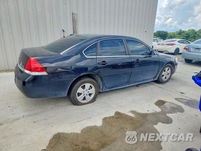 Trzecie zdjęcie samochodu z tyłu: 2011 CHEVROLET IMPALA LS VIN:2G1WF5EK2B1107874 - miniatura