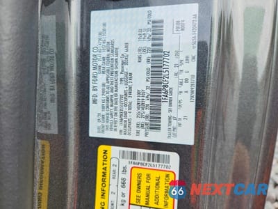 Zdjęcie 12 z 12 samochodu: 2020 FORD MUSTANG GT VIN:1FA6P8CF2L5177702 - miniatura