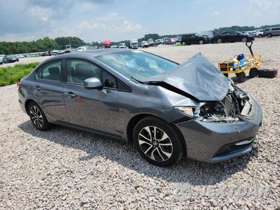 Czwarte zdjęcie samochodu z boku: 2013 HONDA CIVIC EX VIN:19XFB2F88DE091187 - miniatura