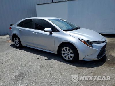 Czwarte zdjęcie samochodu z boku: 2021 TOYOTA COROLLA LE VIN:JTDEPMAE8MJ152711 - miniatura