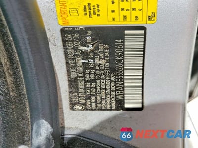 Zdjęcie 12 z 12 samochodu: 2006 BMW 525 I VIN:WBANE53526CK90614 - miniatura