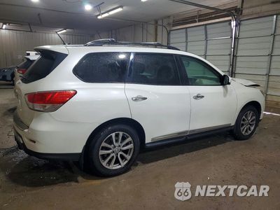 Trzecie zdjęcie samochodu z tyłu: 2016 NISSAN PATHFINDER SL VIN:5N1AR2MN5GC607687 - miniatura