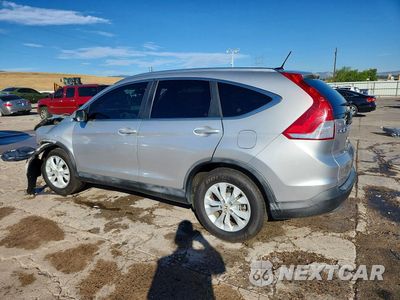 Drugie zdjęcie samochodu z przodu: 2012 HONDA CR-V EXL VIN:JHLRM3H77CC009668 - miniatura
