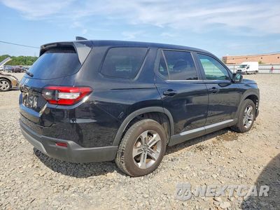 Trzecie zdjęcie samochodu z tyłu: 2023 HONDA PILOT EXL VIN:5FNYG1H4XPB058432 - miniatura