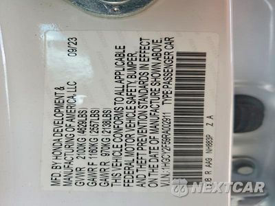 Zdjęcie 14 z 14 samochodu: 2024 HONDA ACCORD HYBRID SPORT VIN:1HGCY2F59RA002911 - miniatura