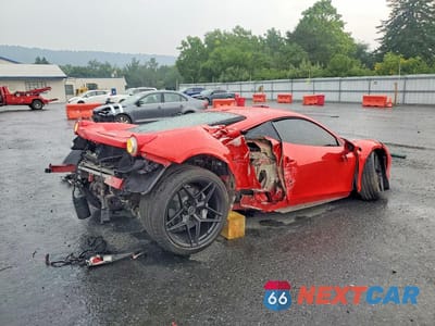 Trzecie zdjęcie samochodu z tyłu: 2012 FERRARI 458 ITALIA VIN:ZFF67NFAXC0184744 - miniatura