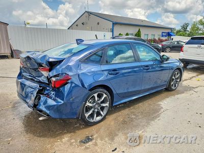 Trzecie zdjęcie samochodu z tyłu: 2025 HONDA CIVIC SPORT VIN:2HGFE4F86SH314378 - miniatura