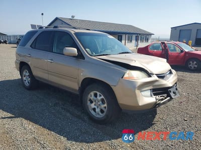Czwarte zdjęcie samochodu z boku: 2002 ACURA MDX TOURING VIN:2HNYD186X2H512461 - miniatura