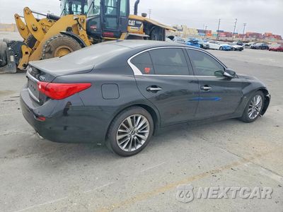 Trzecie zdjęcie samochodu z tyłu: 2015 INFINITI Q50 BASE VIN:JN1BV7AP3FM337698 - miniatura