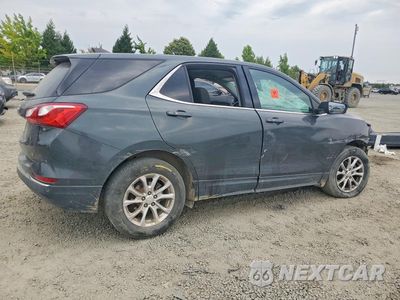 Trzecie zdjęcie samochodu z tyłu: 2019 CHEVROLET EQUINOX LT VIN:3GNAXKEV5KS505521 - miniatura