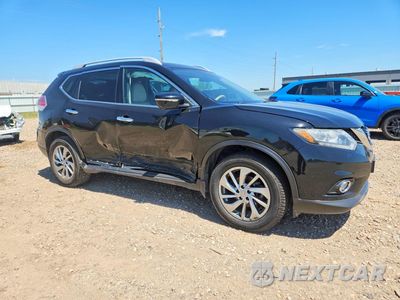 Czwarte zdjęcie samochodu z boku: 2015 NISSAN ROGUE SL VIN:5N1AT2MV8FC755509 - miniatura