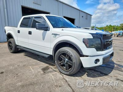 Czwarte zdjęcie samochodu z boku: 2014 FORD F150 SUPERCREW VIN:1FTEW1CM9EFD04909 - miniatura